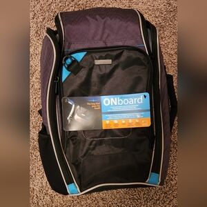 Lewis N. Clark Travel Under Seat Backpack, Black, One Size, Underseat Carry-on B